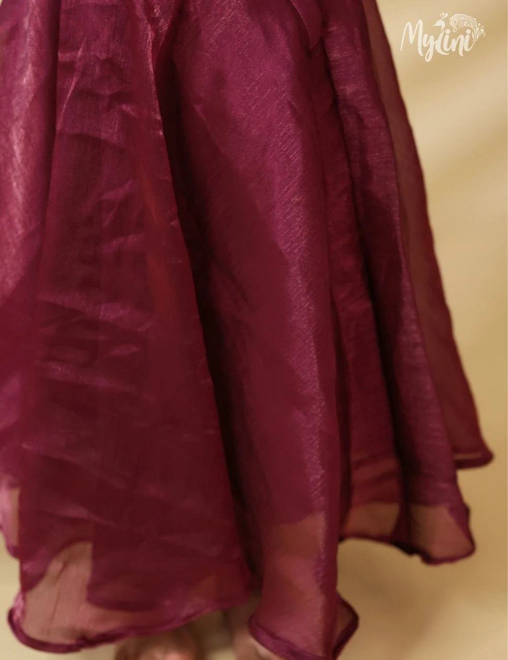 Royal Purple Banarasi dress
