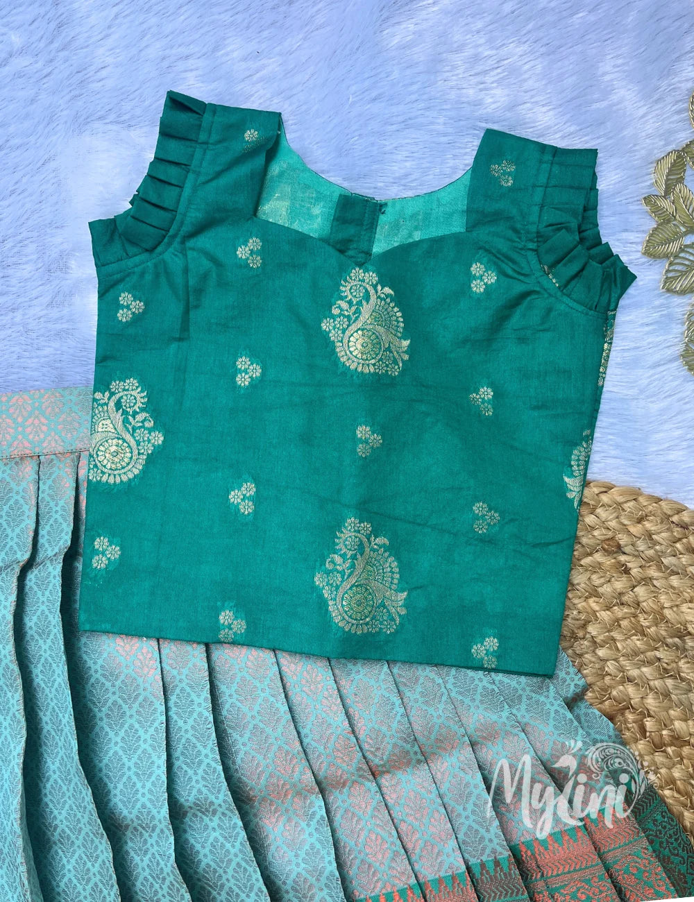 Emerald Classic Pattupavadai - mylini