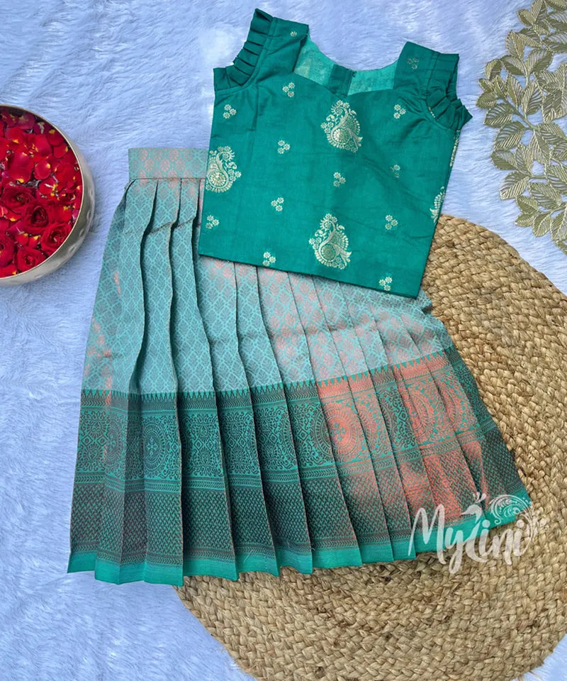 Emerald Classic Pattupavadai - mylini